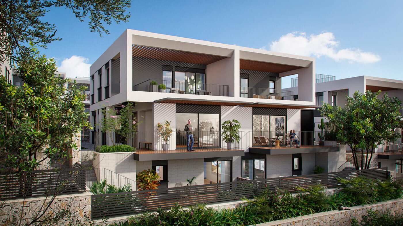 פרויקט Green B Valley בכפר ורדים