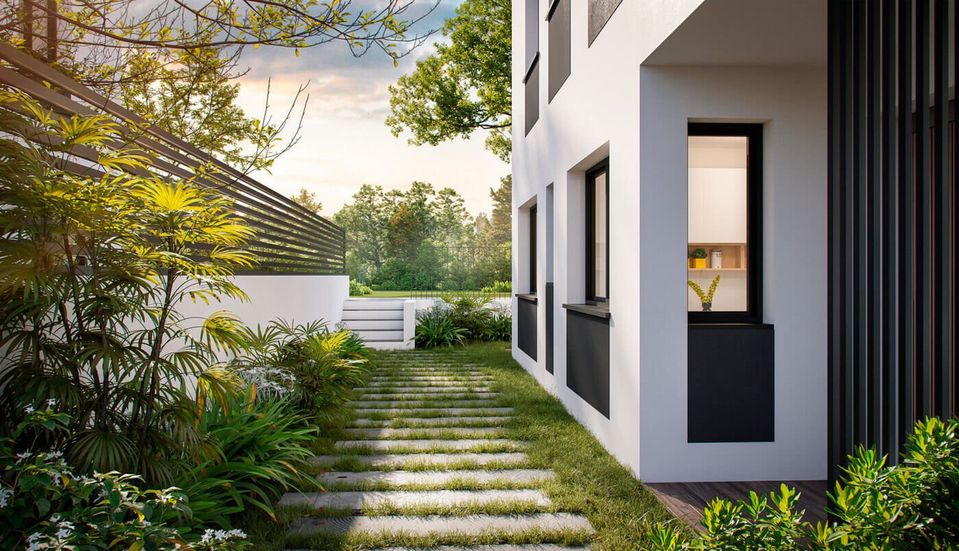 פרויקט Green B Valley בכפר ורדים